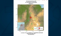 El sismo se sintió en el sur del departamento del Magdalena.