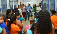 Entrega del centro de referenciación del barrio María Cecilia.