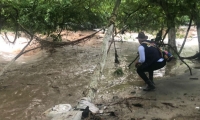 Se mantiene la alerta roja en los ríos que bajan de la Sierra Nevada de Santa Marta.