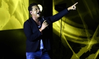 Silvestre Dangond en una de sus presentación en el Festival Vallenato.