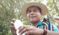 Edwin Dagua Ipia, líder indígena asesinado.