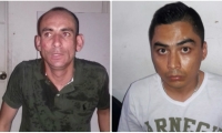 Presuntos ladrones capturados en Mamatoco.