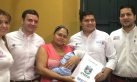 Yuleidis Pedraza agradeció el proyecto, realizado gracias a la gestión de la administración departamental