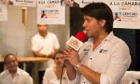 Prensa Rubén Jiménez El candidato a la Cámara de Representantes por el Magdalena, Rubén Jiménez, habló de los proyectos a gestionar desde el congreso de la República, si llega a ser elegido este 11 de marzo.