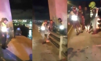 Pantallazos de la secuencia del rescate.