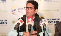 Juan Guillermo Zuluaga, Ministro de Agricultura.