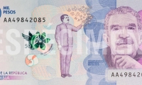 Billete de 50 mil pesos.