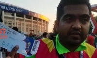 Mexicano en Rusia.