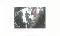 Cortesía Momento del asalto que quedó grabado en video