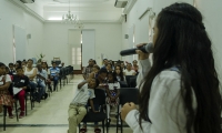 Niños socializaron propuestas en el proceso de elección del Gabinete Infantil.