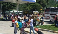 Terminal informal de la Bomba Zuca.