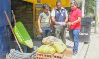 Entrega de ayudas.