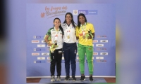 La samaria ya suma una presea dorada en las máximas justas del deporte colombiano.