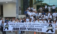 La empresa rechazó el crimen de Juan Carlos Pedrozo.