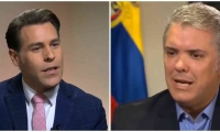 Brico Segovia e Iván Duque.