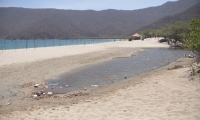 En Bahía Concha se detectaron daños ambientales. 