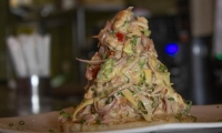 La arepa marina es uno de los platos en competencia. 