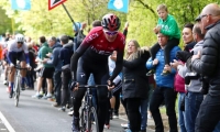 Ineos Chris Froome en una competencia del Dauphiné 2019.