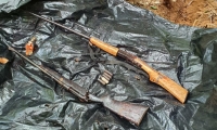 Ejército Armas del Clan del Golfo halladas en Guamal.