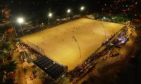 Inauguración de cancha 'Brisas del Mar' en Ciénaga