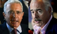 Álvaro Uribe y Andrés Pastrana