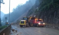  Imagen de los trabajos de la Vía al Llano.