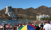 Playa de El Rodadero 