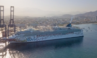 Cortesía Crucero Norwegian Gem en Santa Marta