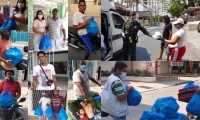 Labor realizada con ayuda de la policía.