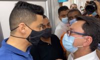 Enfrentamiento entre Caicedo y el agente de la UNP.