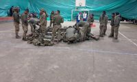 Militares que estaban retenidos en Nariño.
