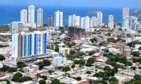 Panorámica de Santa Marta.