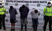 Estas personas fueron judicializadas por el delito de aprovechamiento ilícito de los recursos naturales