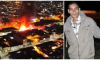 Sebastián Quintero, estudiante asesinado, al parecer, por una granada aturdidora.