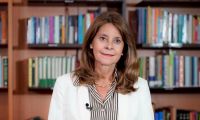 La vicepresidenta y Canciller, Marta Lucía Ramírez