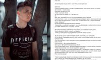 Jaider Mejía tenía 18 años de edad.