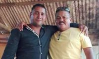 Rubén Pérez Lara (derecha) murió víctima de las balas.