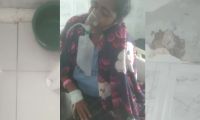 En malas condiciones es atendida Sandra Patricia. 