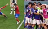 Japón festejó y avanzó a octavos. 