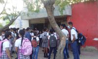 Estudiantes de Remolino fueron claros: no vuelven a clases sin condiciones.