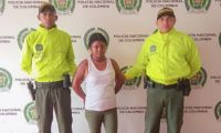 Mujer capturada.