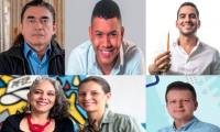 Algunos de los congresistas.
