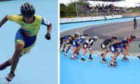 Kerstinck Sarmiento, patinadora samaria