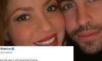 Respuesta de Shakira a Piqué a través de su cuenta de twitter. 