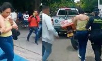 Mujer involucrada en el robo de un camión de valores en Valledupar.