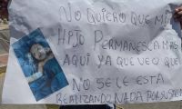 Protesta de la madre del pequeño Jesús David.