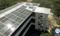 Colegio Bilingüe de Santa Marta, instaló plantas de energía solar.