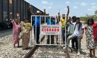 Bloqueos de vía férrea.
