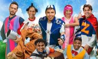 el topi junto a los participantes de la nueva versión vallenata. 
