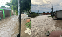Río Sevilla se desborda y deja familias damnificadas en Guacamayal